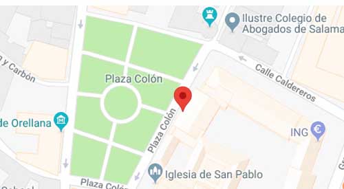 mapa registro civil salamanca